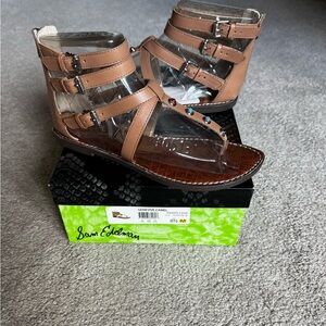 Sam Edelman Brown Gladiator Sandals